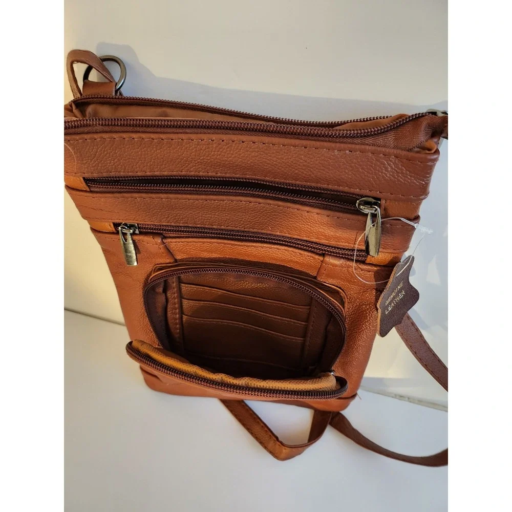 leather crossbody‎ purse for women